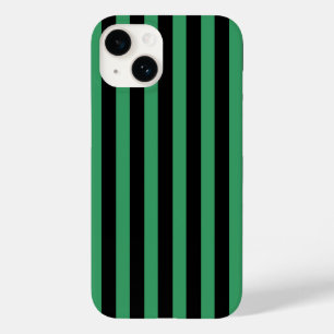 Funda Para iPhone 14 De Case-Mate Rayas de caramelo verde y negro