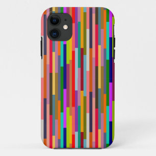 Funda Para iPhone 11 Rayas de colores finos