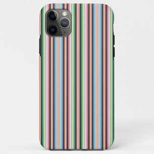 Funda Para iPhone 11 Pro Max Rayas de serape pastel