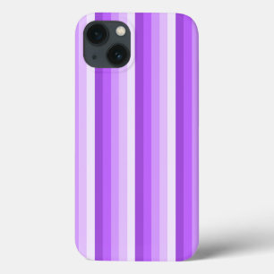 Funda Para iPhone 13 Rayas de sombra púrpura Funda-malla para iPhone