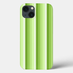 Funda Para iPhone 13 Rayas de sombra verde limón Funda-maletín para iPh