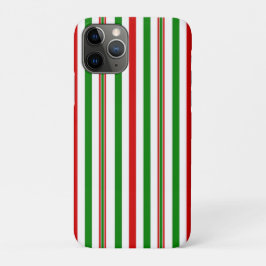 Funda Para iPhone 11 Pro Rayas decorativas de navidades