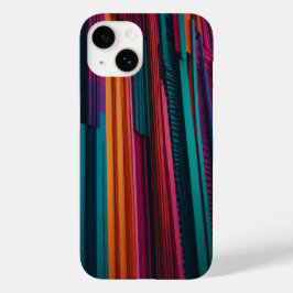 Funda Para iPhone 14 De Case-Mate Rayas geométricas vibrantes
