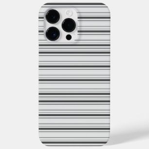 Funda Para iPhone 14 Pro Max De Case-Mate Rayas grises blancas lindas