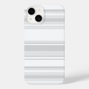 Funda Para iPhone 14 De Case-Mate Rayas grises claras