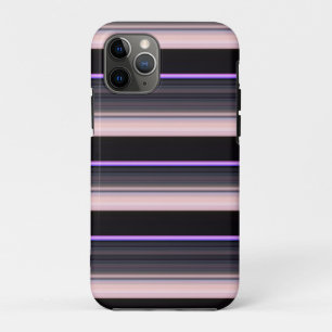 Funda Para iPhone 11 Pro Rayas grises negras de época