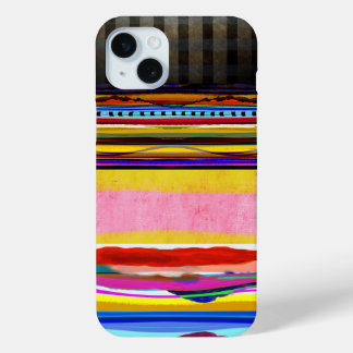 Funda Para iPhone 15 Mini Rayas increíbles RUPYDETEQUILA arte moderno