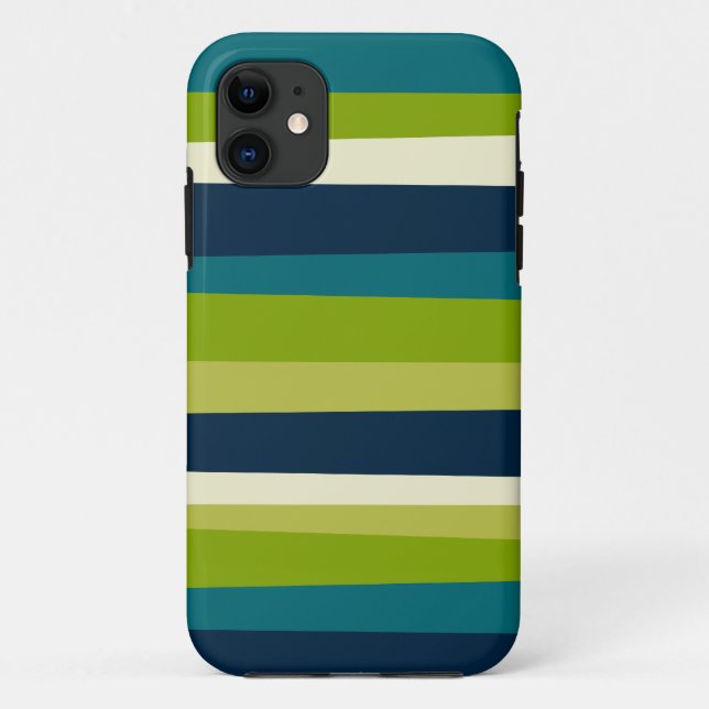 Funda De Case-Mate Para iPhone Rayas irregulares 03 (Reverso)
