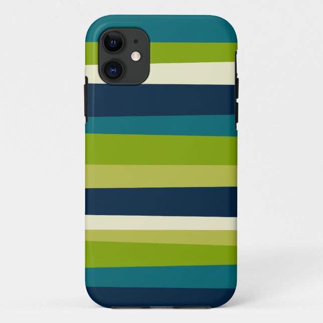 Funda De Case-Mate Para iPhone Rayas irregulares 03 (Reverso)