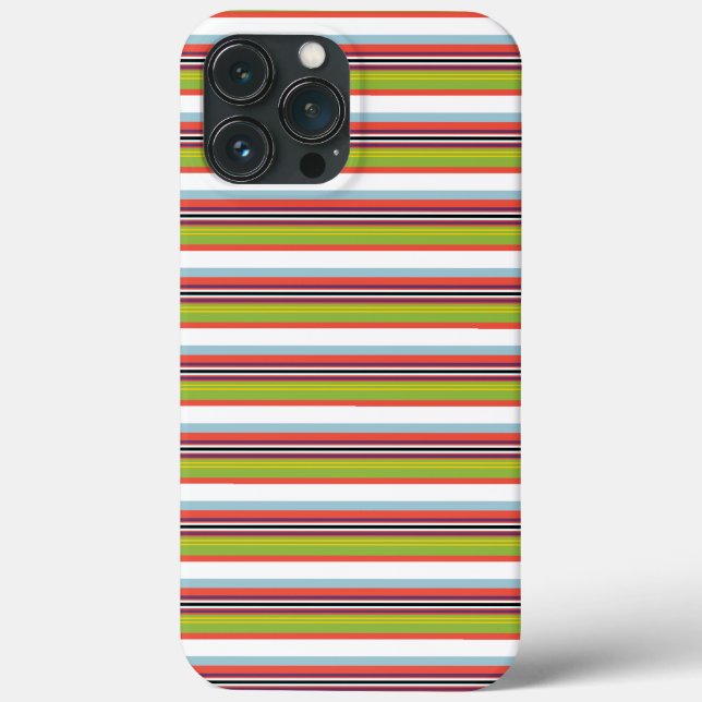 Funda De Case-Mate Para iPhone Rayas mágicas coloridas (Reverso )