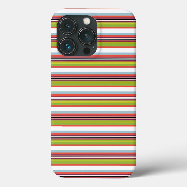 Funda De Case-Mate Para iPhone Rayas mágicas coloridas (Reverso )