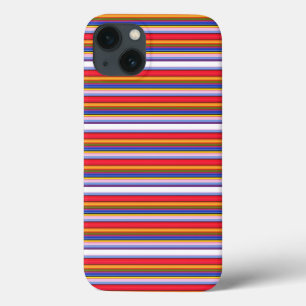 Funda Para iPhone 13 Rayas mágicas de colores lindos