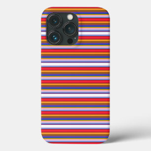 Funda Para iPhone 13 Pro Rayas mágicas de colores lindos