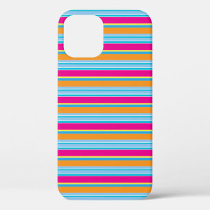 Funda Para iPhone 12 Rayas mágicas y coloridas lindas
