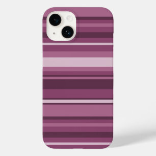 Funda Para iPhone 14 De Case-Mate Rayas malvas