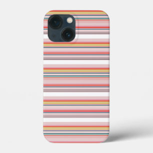 Funda Para iPhone 13 Mini Rayas modernas coloridas lindas