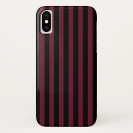 Funda Para iPhone X Rayas negras