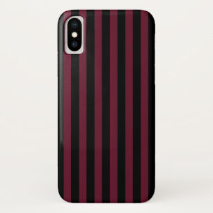 Funda Para iPhone X Rayas negras