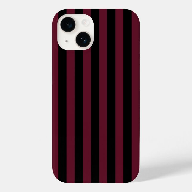 Funda De Case-Mate Para iPhone Rayas negras (Reverso )
