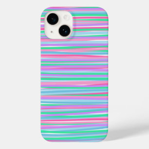 Funda Para iPhone 14 De Case-Mate Rayas Pastel de bonito