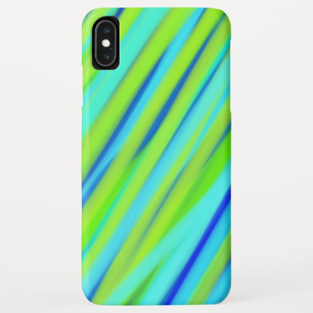 Funda De Case-Mate Para iPhone Rayas Resumen Arte #7 (Reverso)