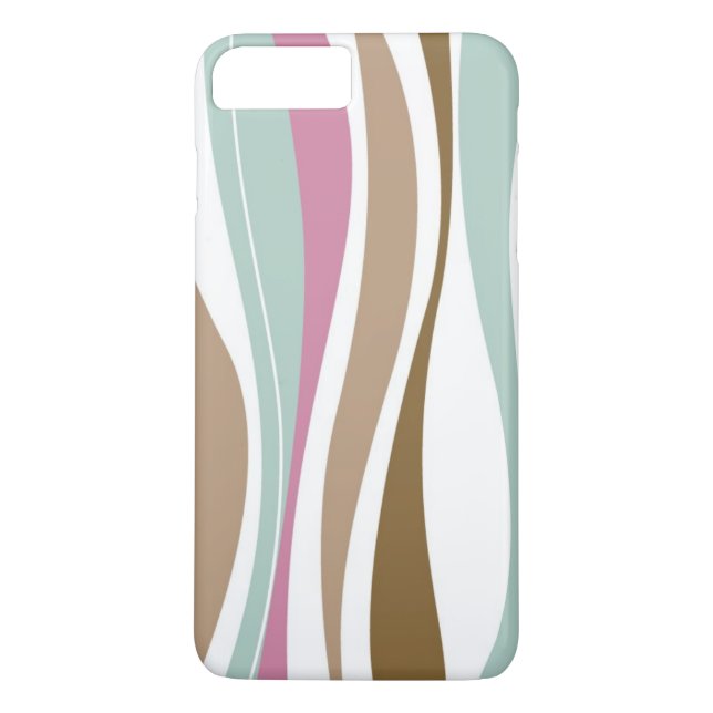 Funda De Case-Mate Para iPhone Rayas retras (Reverso)