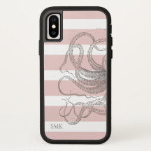 Rayas rosadas costeras de octopo ventilado náutico