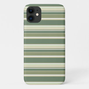 Funda Para iPhone 11 Rayas verde oliva