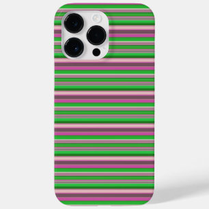 Funda Para iPhone 14 Pro Max De Case-Mate Rayas verdes violetas lindas