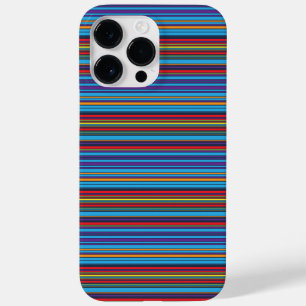 Funda Para iPhone 14 Pro Max De Case-Mate Rayas violetas azules lindas