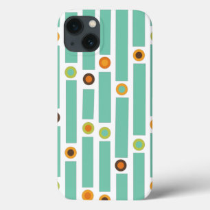 Funda Para iPhone 13 Rayas y círculos