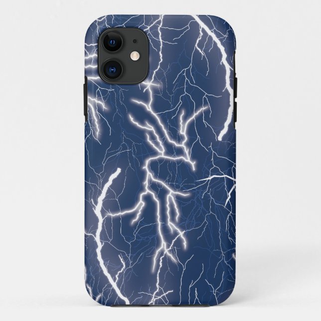 Funda De Case-Mate Para iPhone Rayo de ataque trueno (Reverso)