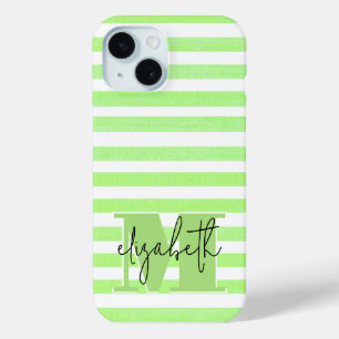 Funda Para iPhone 15 Rayo de lima monogramada