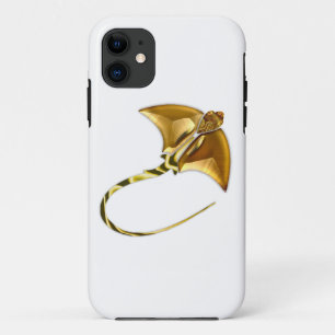 Funda Para iPhone 11 Rayo de Sting del Manta del oro