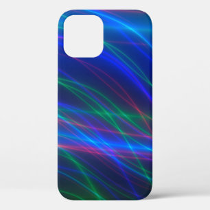 Funda Para iPhone 12 Rayos multicolores brillantes