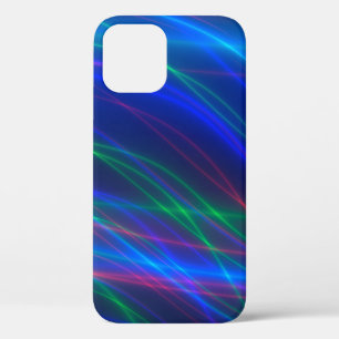 Funda Para iPhone 12 Rayos multicolores brillantes
