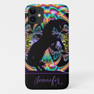 Funda Para iPhone 11 Raza Unicornio (Dreamz II Fractal)