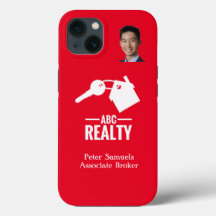 Real Estate Red Branded iPhone 13 Funda-mate
