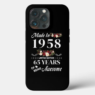 Funda Para iPhone 13 Pro Realizado En 1958 Edición Limitada 65 Años De Pres