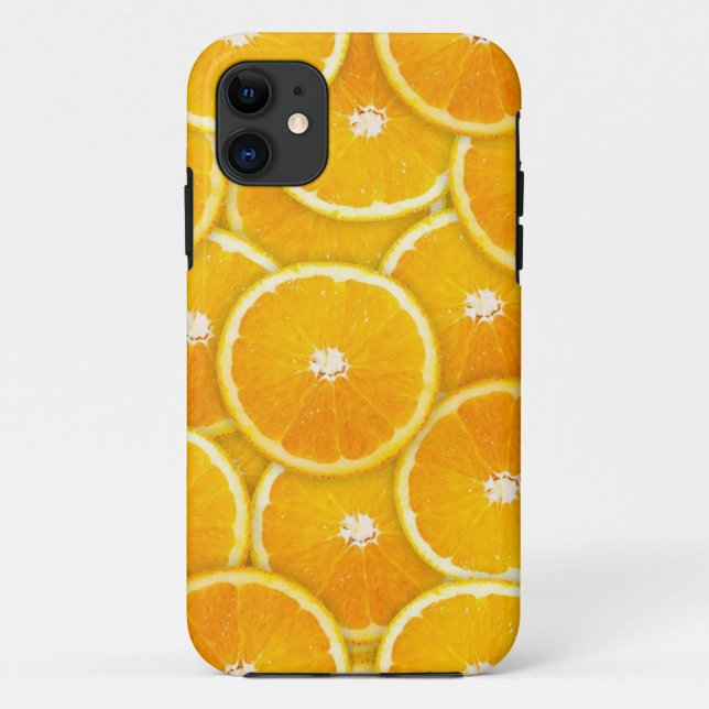 Funda De Case-Mate Para iPhone rebanadas naranjas (Reverso)