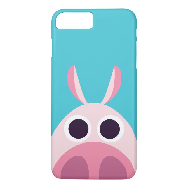 Funda De Case-Mate Para iPhone Receloso el cerdo (Reverso)