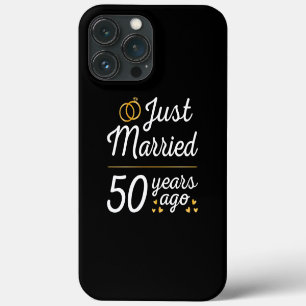 Funda Para iPhone 13 Pro Max Recién Casados Hace 50 Años II