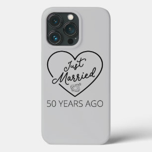 Funda Para iPhone 13 Pro Recién Casados Hace 50 Años III
