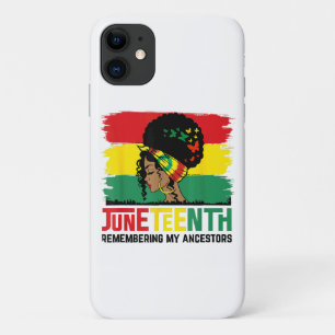 Funda Para iPhone 11 Recordando a mis antepasados celebran el negro