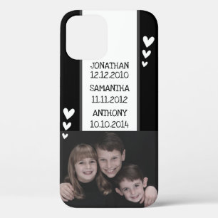 Funda Para iPhone 12 Recordatorio de cumpleaños para los niños de abuel