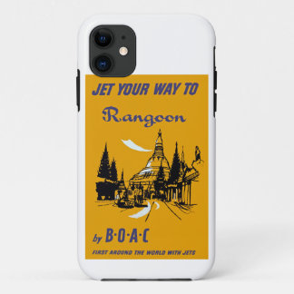 Funda Para iPhone 11 Recorte el camino a Rangún