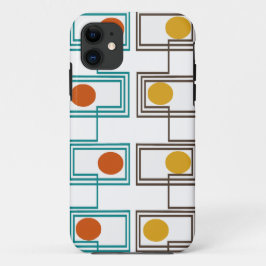 Funda Para iPhone 11 Rectángulos de Kandinsky con ovales