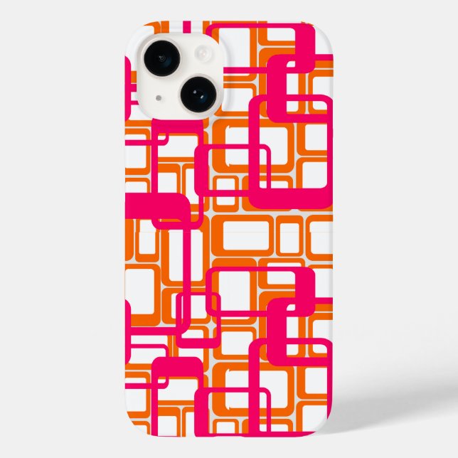 Funda De Case-Mate Para iPhone Rectángulos modernos más abiertos a mediados del s (Reverso )