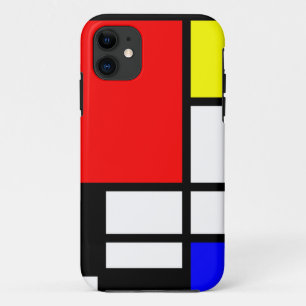 Funda Para iPhone 11 rectángulos MOSAIC cuadrados de color I + tus idea
