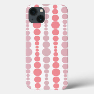 Funda Para iPhone 13 Rectángulos rosados modernos